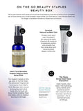 On The Go Beauty Box with skincare and grooming products, imported from the UK