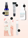 On The Go Beauty Box with skincare and grooming products, imported from the UK