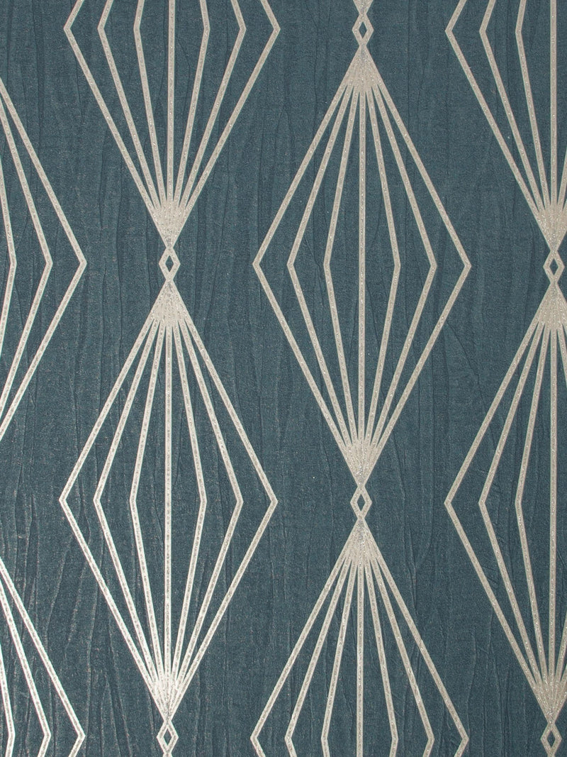 Boutique Marquise Geo wallpaper sample A4, imported from the UK