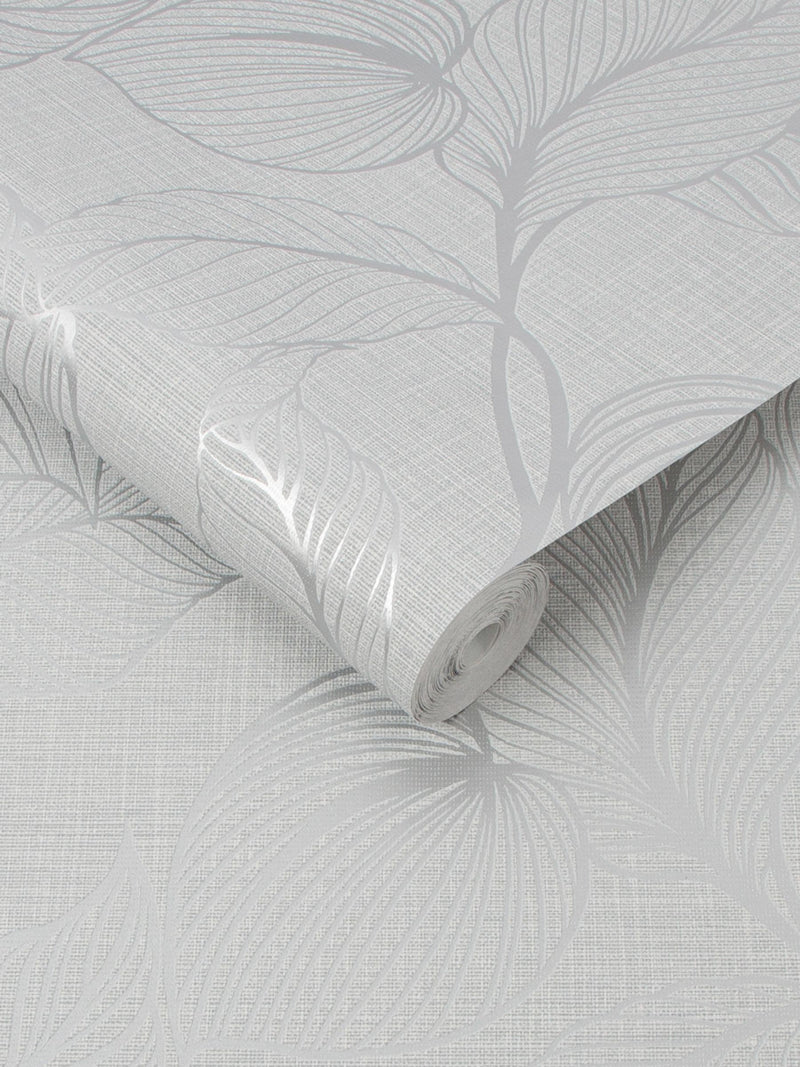 Boutique Moonstone Royal Palm wallpaper sample A4 - British product