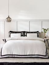 Catherine Lansfield Cream So Soft Non-Iron Mono Panel Duvet Cover Set