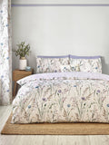 Catherine Lansfield Purple Grasmere Floral Reversible Duvet Cover Set