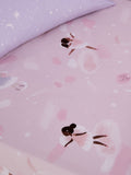 Catherine Lansfield pink dancing fairies fitted sheet - British product