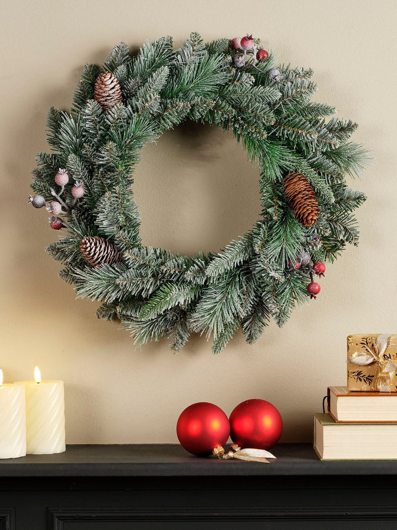 Everlands Christmas wreath 50cm - British product
