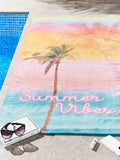 Sassy B Bright Summer Vibes beach towel 76x160cm - British product