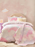 Catherine Lansfield pink reversible bedspread 150x200cm (British brand)