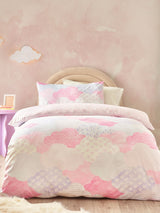 Catherine Lansfield Pink Soft as a Cloud Non-Iron Duvet Cover Set - Single