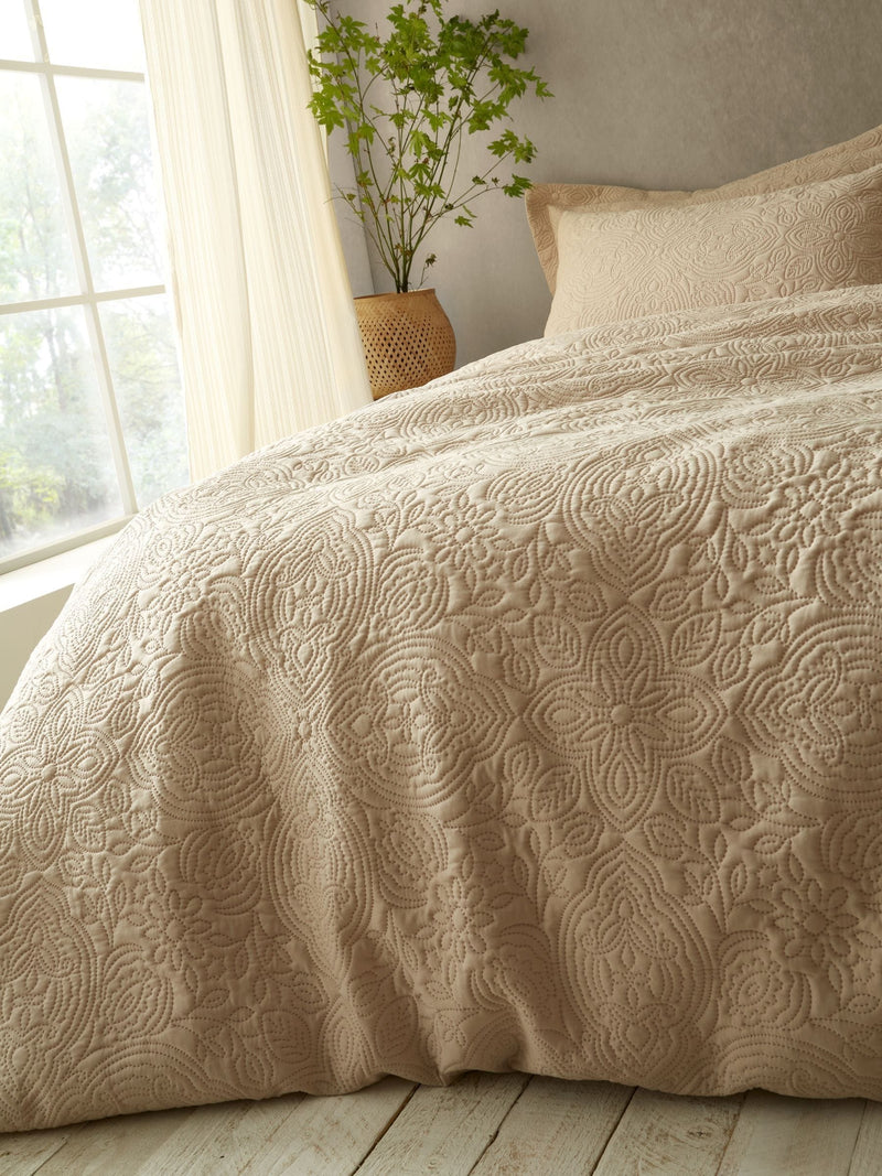 Pineapple Elephant Natural Casablanca Pinsonic duvet cover set, imported from the UK