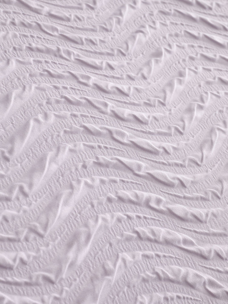 Catherine Lansfield lilac heatset wave duvet cover set - British product