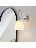 Gallery Home Chrome Piper Wall Light, imported from the UK