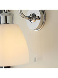 Gallery Home Chrome Piper Wall Light, imported from the UK