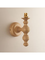 Next Gallery Home Natural Ash Bibury 1 Light Wall- Buy online at McGrocer