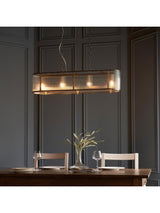 Next Gallery Home Antique Brass Ridgeton 4 Light Pendant Ceiling Light- Buy online at McGrocer