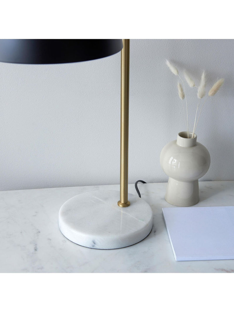 Gallery Home Black Buchanan table lamp - British product