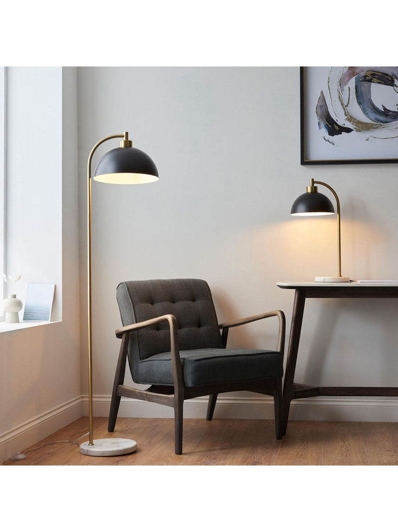 Gallery Home Black Buchanan table lamp - British product