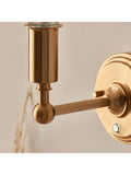 Gallery Home Brass Burley wall light, imported from the UK