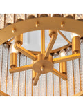 Gallery Home gold Romola 6-light pendant ceiling light, UK version
