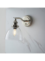 Next Gallery Home Hansen Wall Light Bright Nickel- Buy online at McGrocer