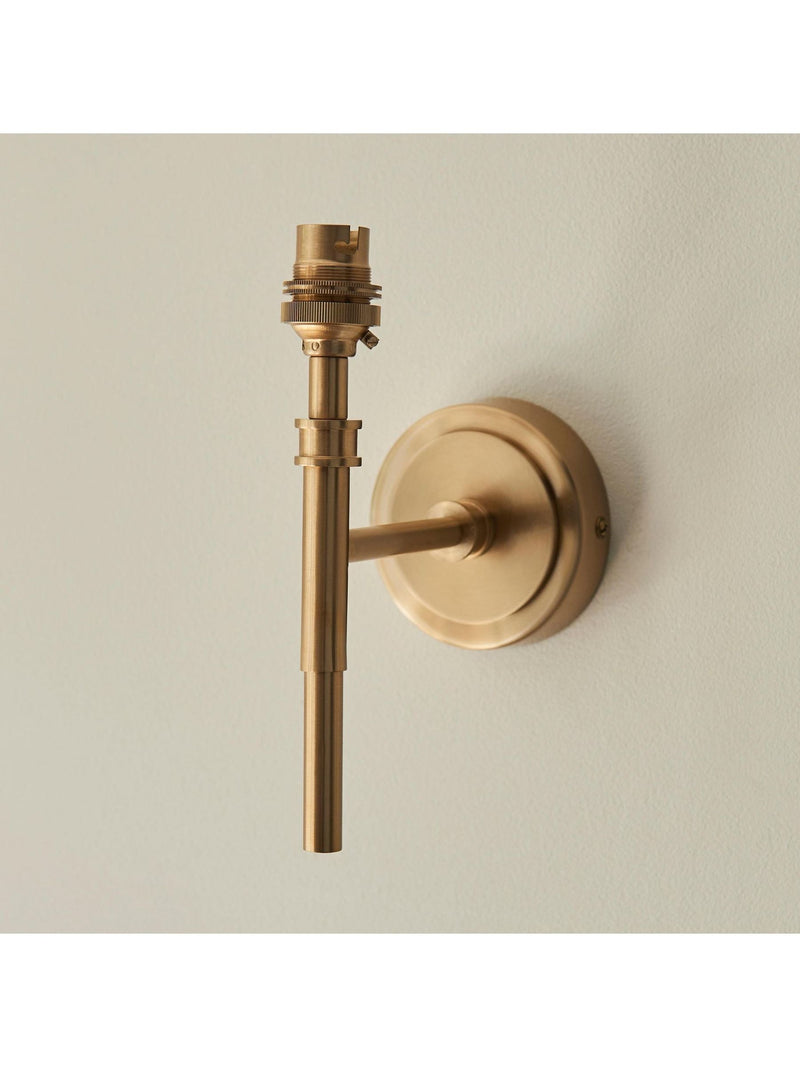 Gallery Home Brushed Brass Chester Wall Light, imported from the UK