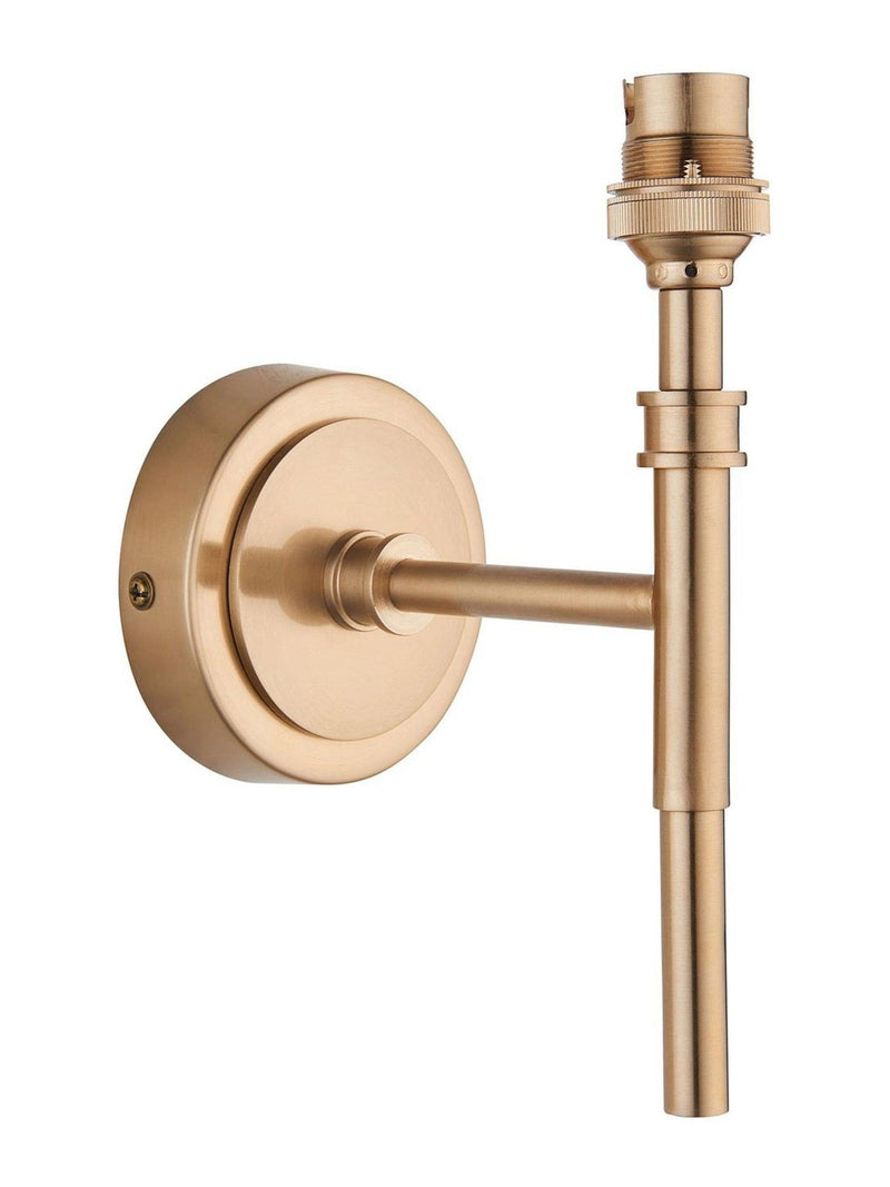 Gallery Home Brushed Brass Chester Wall Light, imported from the UK