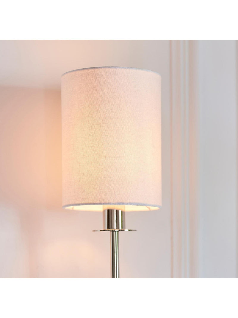 Gallery Home polished nickel Sancerre wall light, UK version