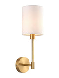 Gallery Home Satin Brass Sancerre wall light - British product