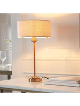 Next Gallery Home Vintage Brass Highclere Table Lamp 44.5cm- Buy online at McGrocer