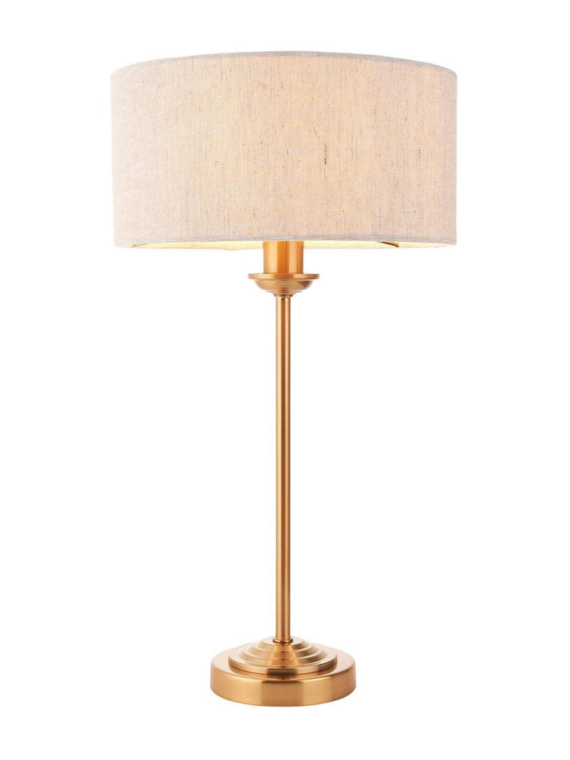 Gallery Home Highclere table lamp vintage brass (British brand)