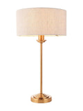 Gallery Home Highclere table lamp vintage brass (British brand)