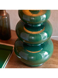Gallery Home Gloss Green Monroe Table Lamp, imported from the UK