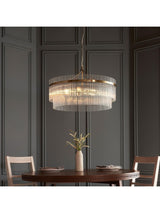 Next Gallery Home Antique Brass Marietta Large Pendant Ceiling Light- Buy online at McGrocer