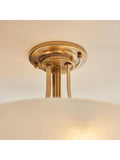 Gallery Home Brass Welles 3 light ceiling light - British product