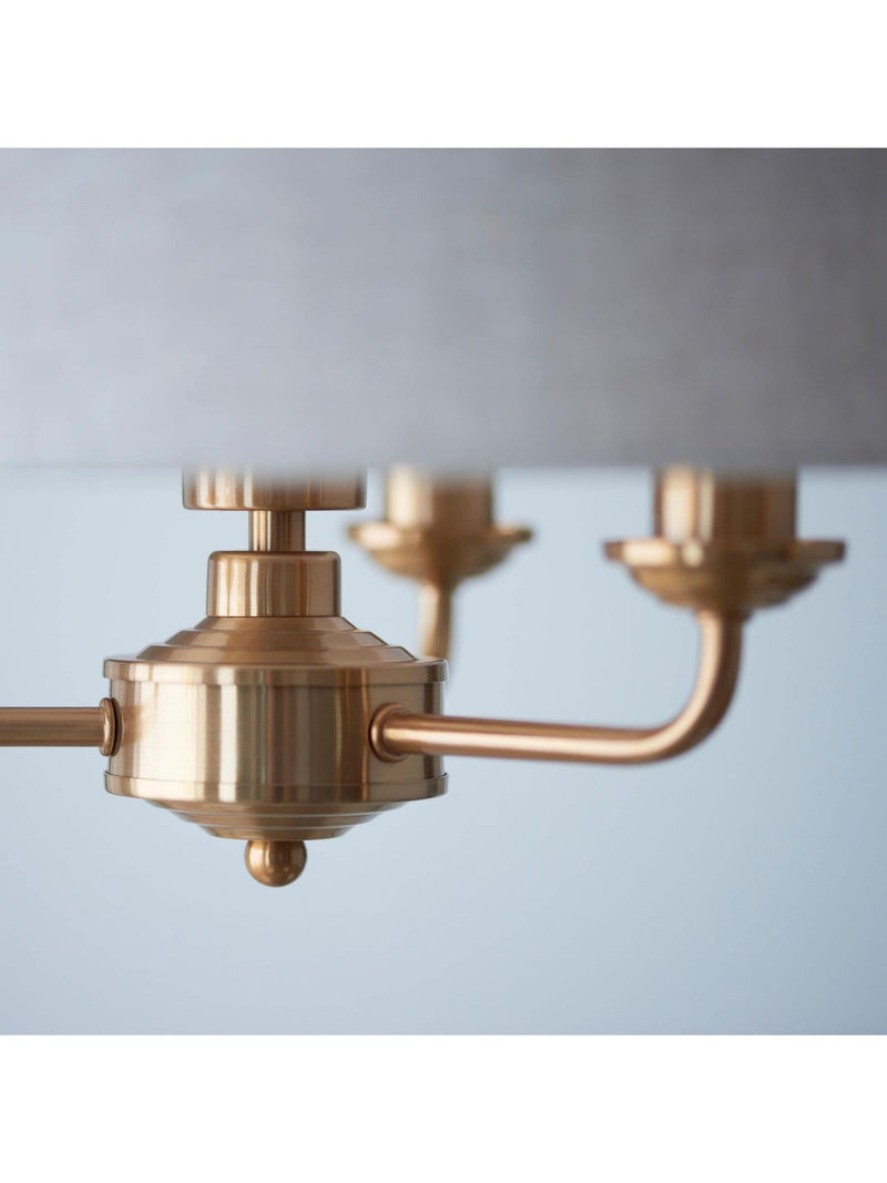 Gallery Home Highclere vintage brass pendant - British product