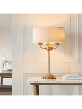 Next Gallery Home Vintage Brass Highclere Table Lamp- Buy online at McGrocer