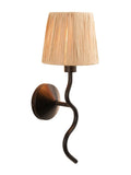 Gallery Home black wriggle wall light (British brand)