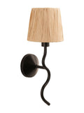 Gallery Home black wriggle wall light (British brand)