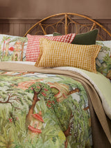 Next Voyage Maison Green Eden Ruins Printed Duvet Cover Set- Buy online at McGrocer