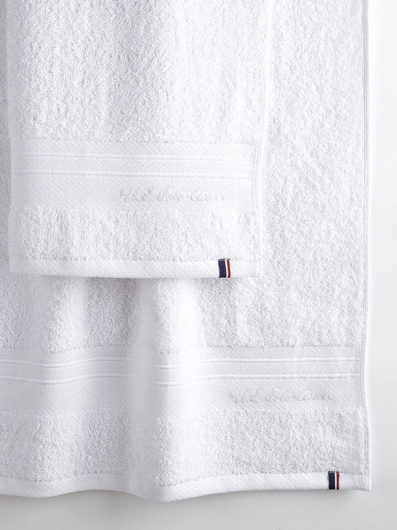 U.S. Polo Assn. white towel bale set (British brand)