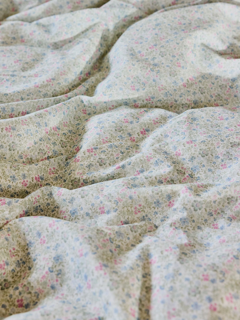 Shabby Chic by Rachel Ashwell vintage ditsy sage duvet cover and pillowcase set (British brand)