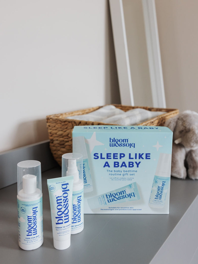 Bloom & Blossom baby gift set bedtime routine, imported from the UK