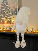 Next Decoris Cream Christmas Gonk Small Plush Ornament- Buy online at McGrocer