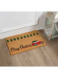 Decoris Merry Christmas coir doormat 60x40 cm - British product