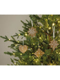 Decoris gingerbread baubles set of 4, UK version