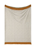 Soiree Green Sagara velvet throw (British brand)