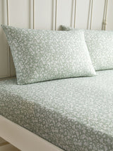 Drap-housse vert Tess de Dreams & Drapes