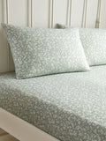 Dreams & Drapes Green Tess fitted sheet - British product