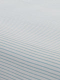 Dreams & Drapes Blue Finlay Stripe fitted bed sheet set 28cm - British product