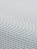 Dreams & Drapes Blue Finlay Stripe fitted bed sheet set 28cm - British product