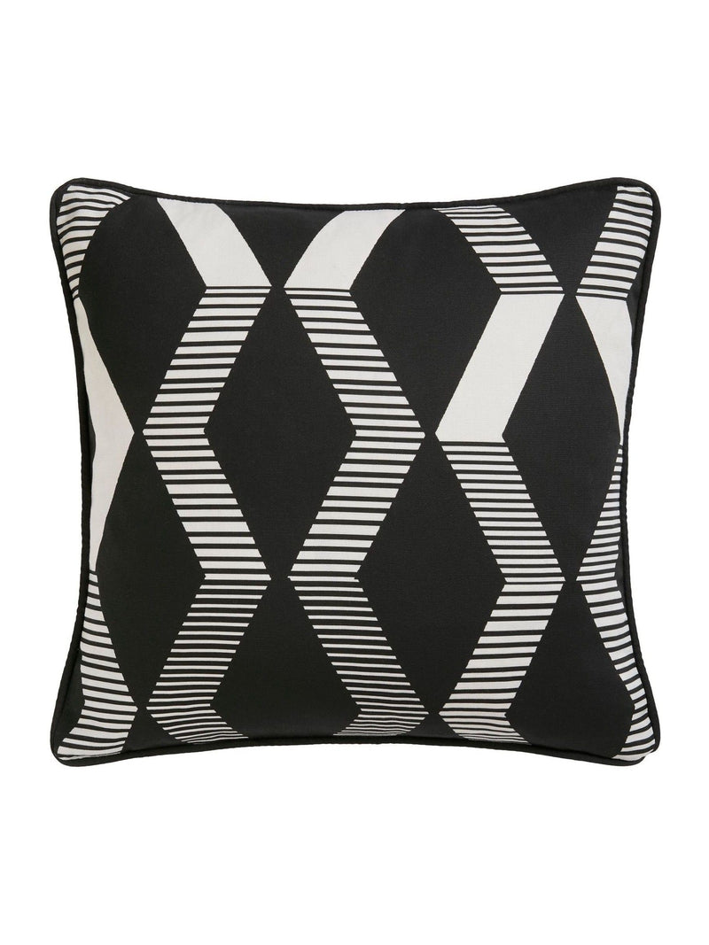 Fusion Black Rico cushion 43cm - British product