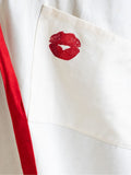 Rockett St George red lipstick apron, imported from the UK